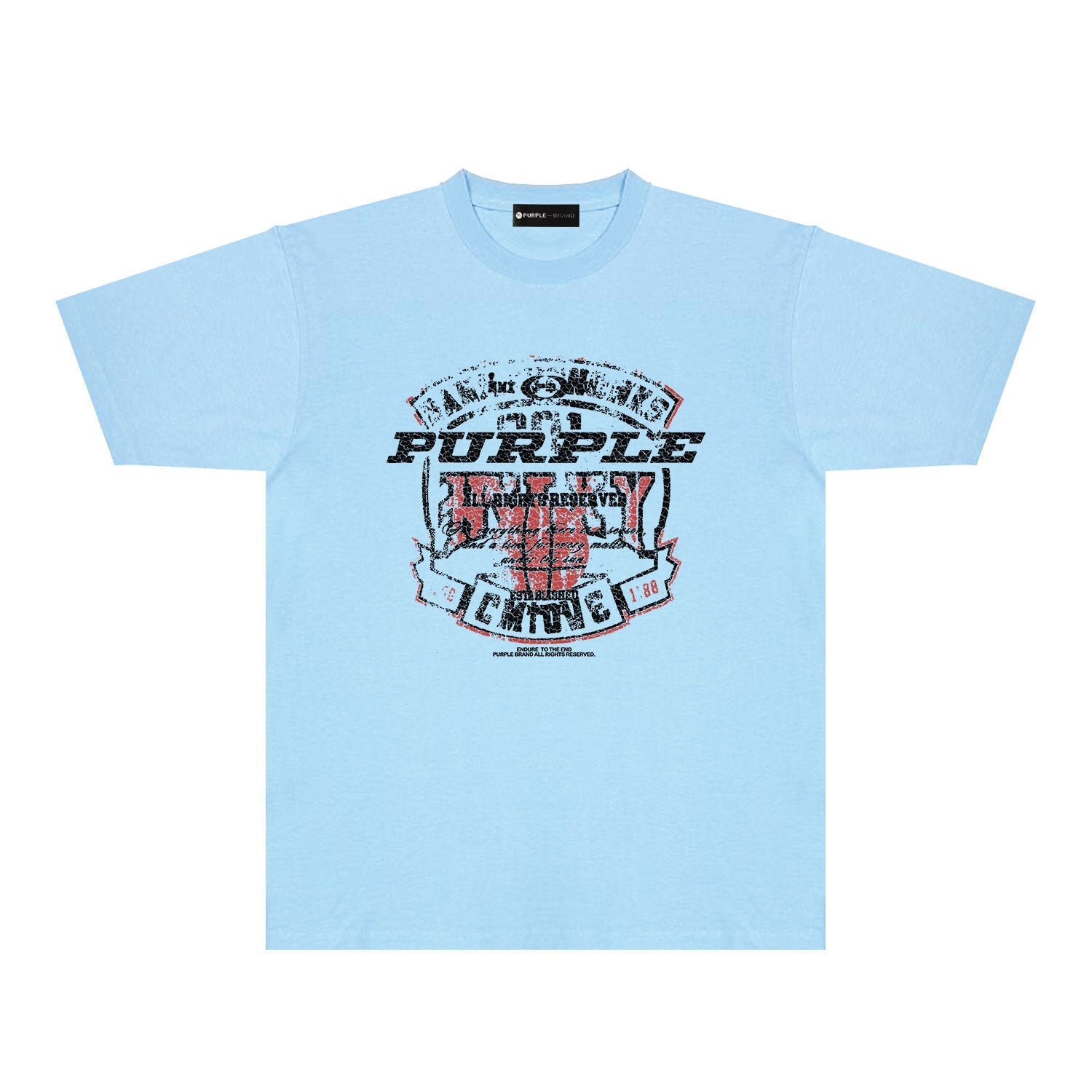 Street style Purple Brand T-shirt